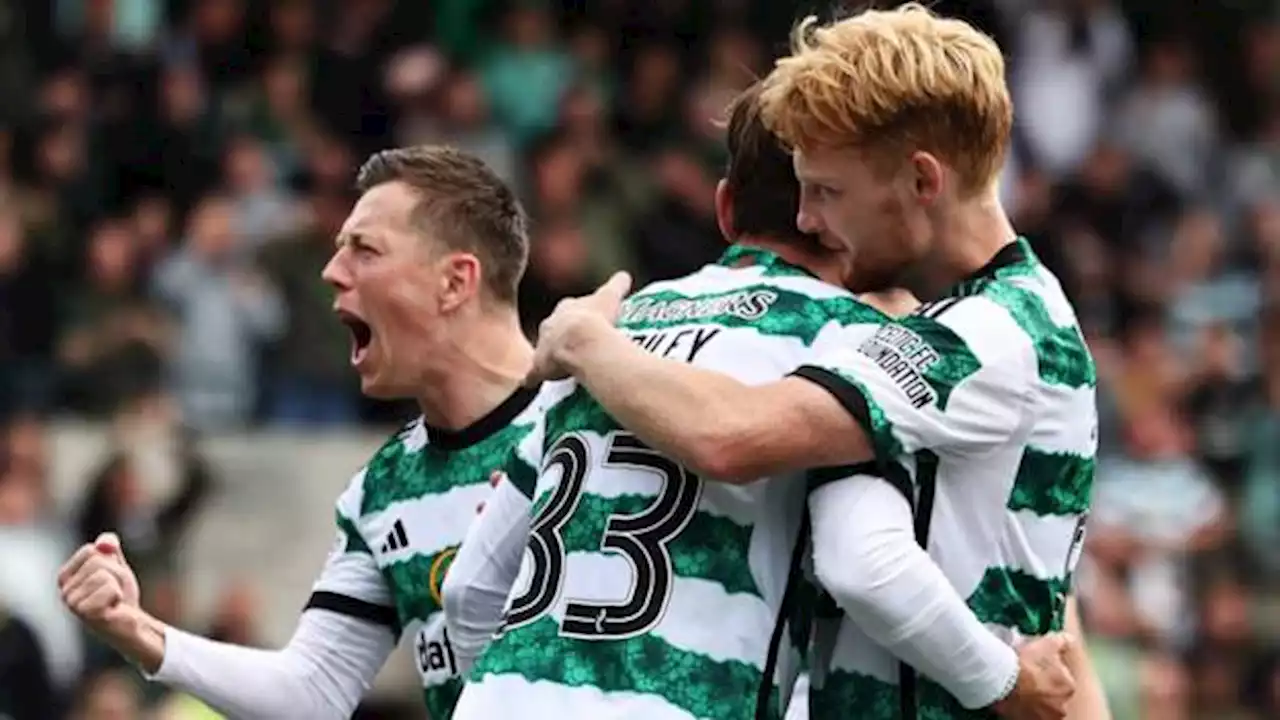 Celtic beat Livingston despite Hart red card