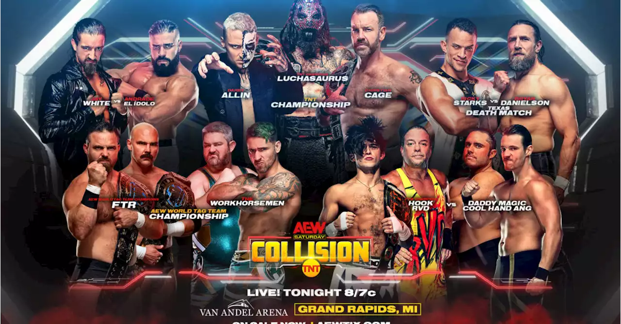 AEW Collision Preview: Texas Death Match, TNT Title, RVD, More