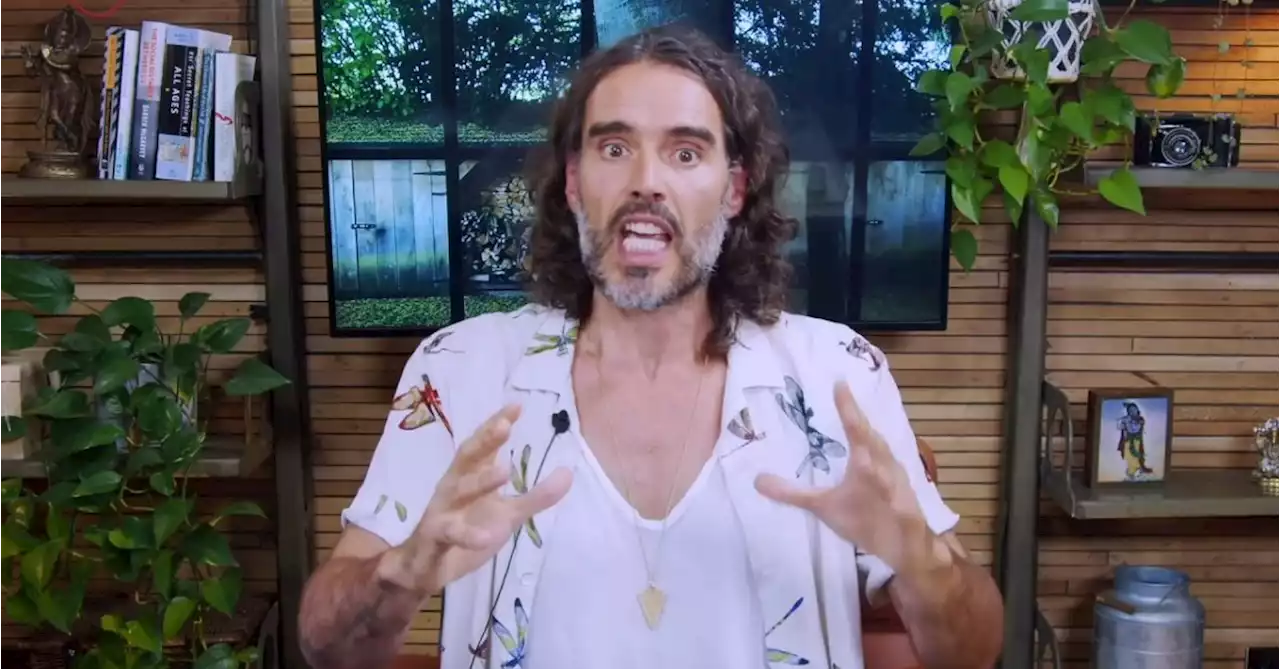 Russell Brand Responds to 'Distressing' Week; Goes Conspiracy Route