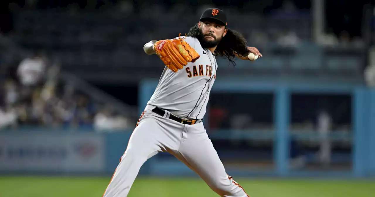 Manaea pitches 7 scoreless innings as Giants beat Dodgers 5-1