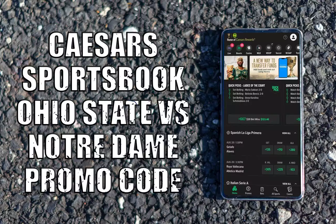 Caesars Sportsbook promo code: Ohio State-Notre Dame $1,000 first bet bonus