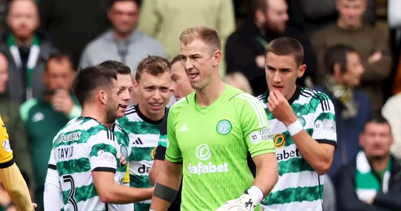 Joe Hart sends Celtic red card apologies as 4 teammates offer support