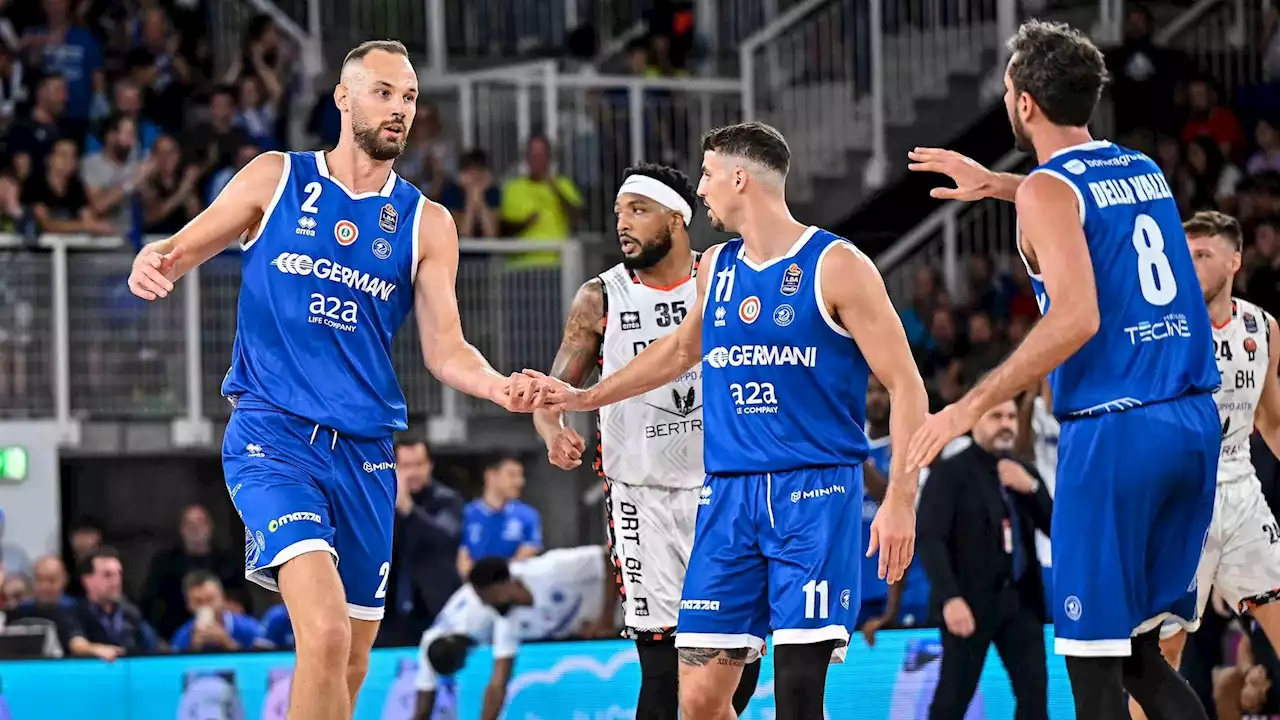 Supercoppa, Brescia si divora Tortona 86-63: è in finale con la Virtus Bologna