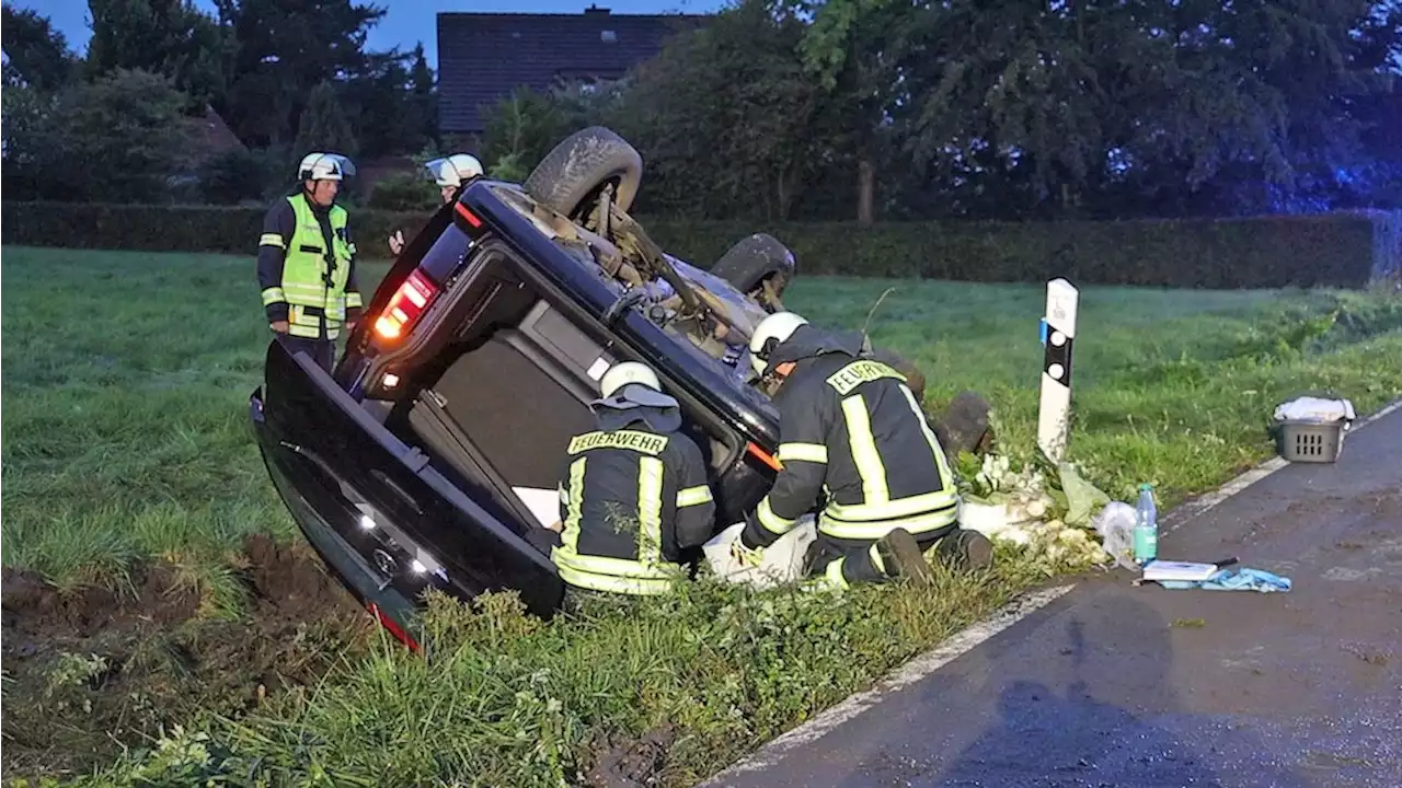 Unfall: Hochzeitsgesellschaft verunglückt - sieben Menschen verletzt