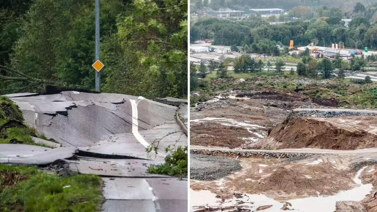 Stora trafikkaoset efter raset: ”Måste säkra upp”