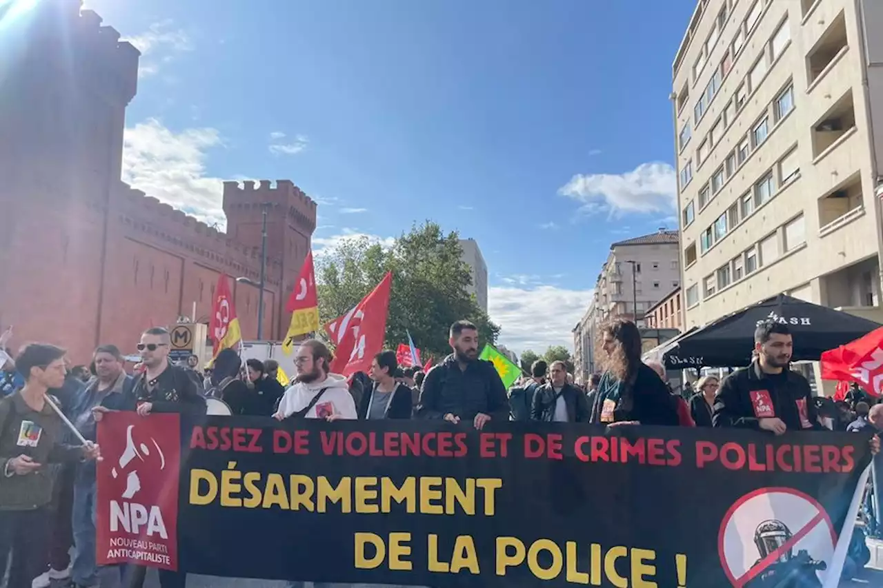 Un millier de manifestants à Toulouse contre les violences policières, la gauche divisée sur le sujet