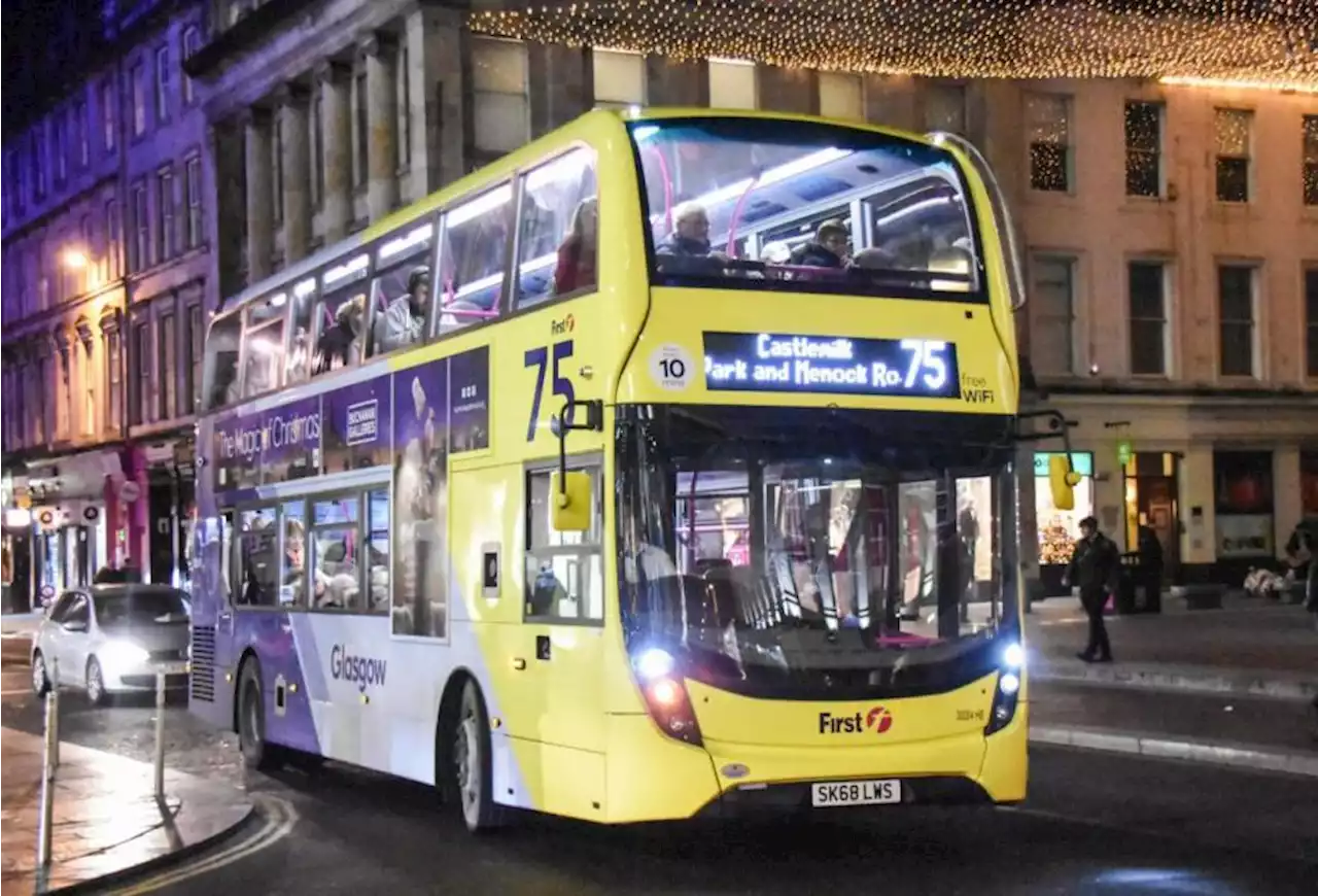 Glasgow bus service diverted due to 'obstruction'