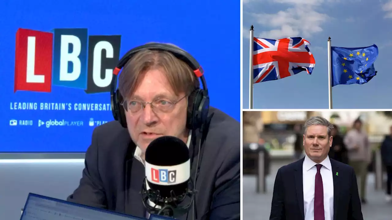 Brexit 'red tape' causing 'huge problems' for UK and EU, Guy Verhofstadt tells LBC