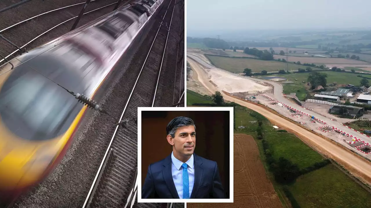 Rishi Sunak warned against ‘delivering mutilated HS2’ amid concerns PM plans to scrap northern leg