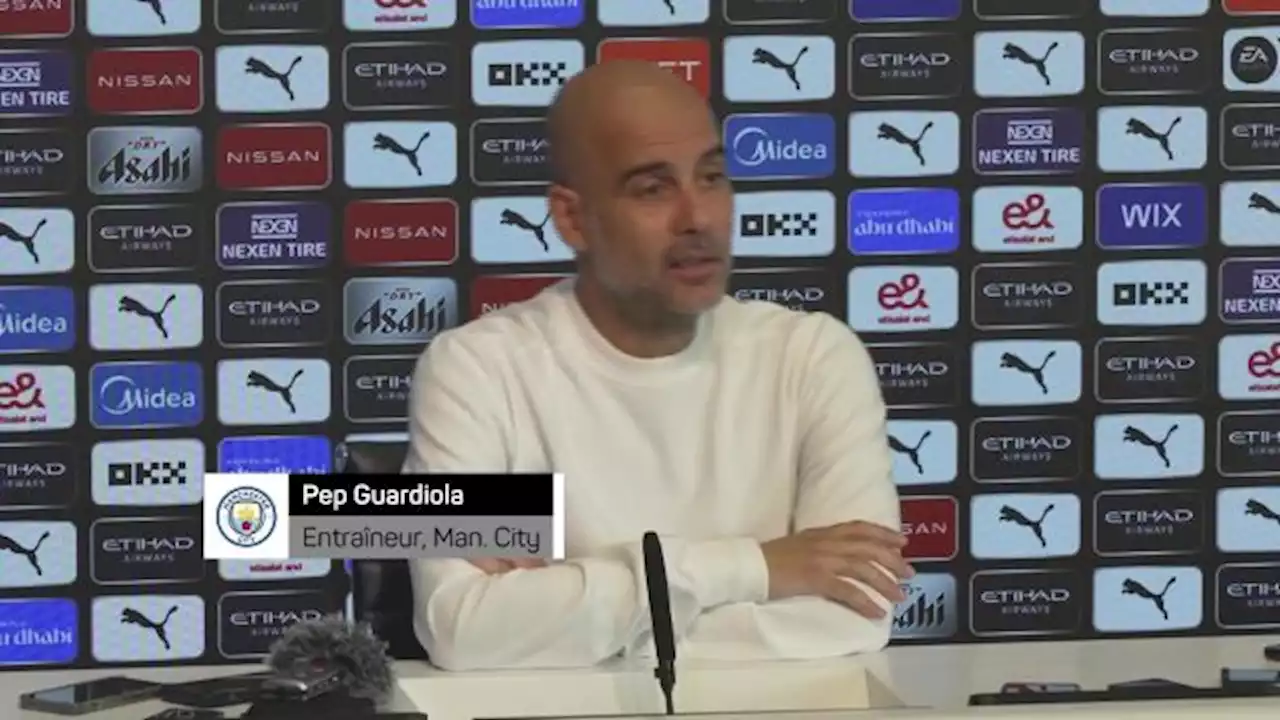 Pep Guardiola (Manchester City) : « Jérémy Doku me rappelle Raheem Sterling et Leroy Sané »