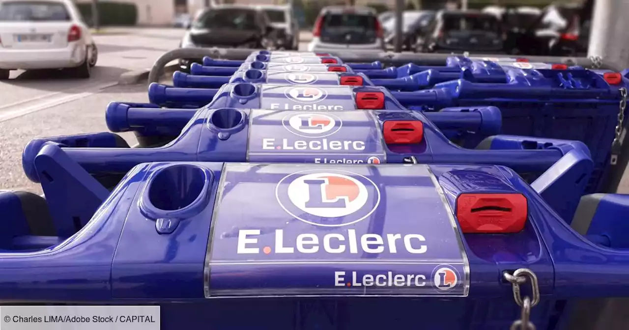 Un magasin Leclerc teste des 'chariots connectés' pour lutter contre les vols