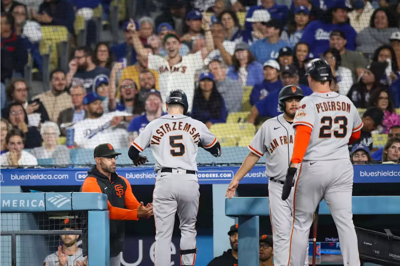 Sean Manaea pitches 7 scoreless innings to end skid against Dodgers as Giants beat LA 5-1