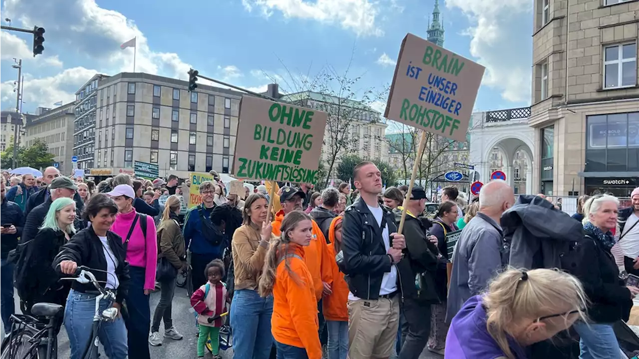 Bundesweiter Bildungsprotest heute auch in Hamburg