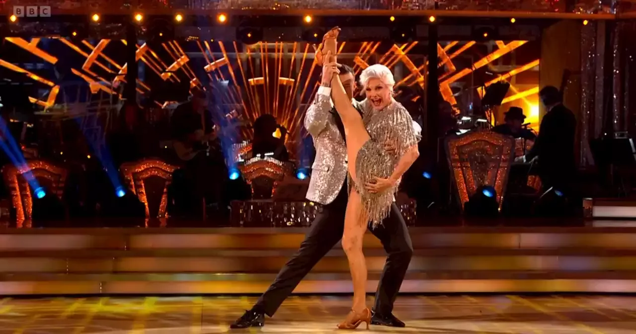 Strictly's Angela Rippon wows viewers with 'insane' leg lift