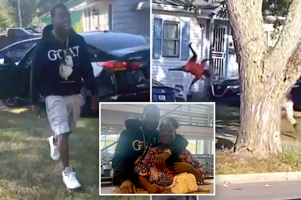 Horrific video shows Indy man ramming mom with car during police chase