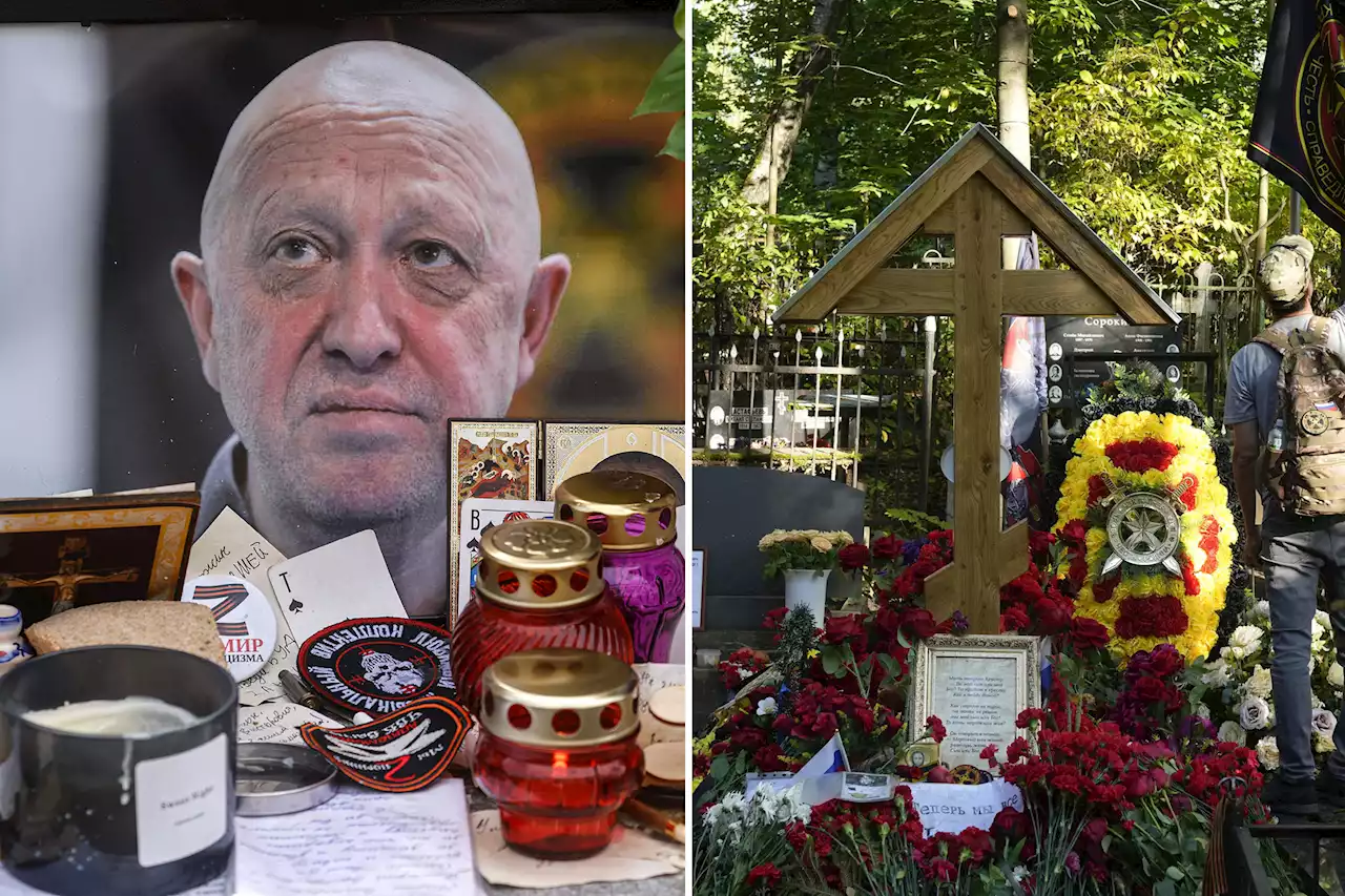 Russian authorities quietly remove Prigozhin memorials