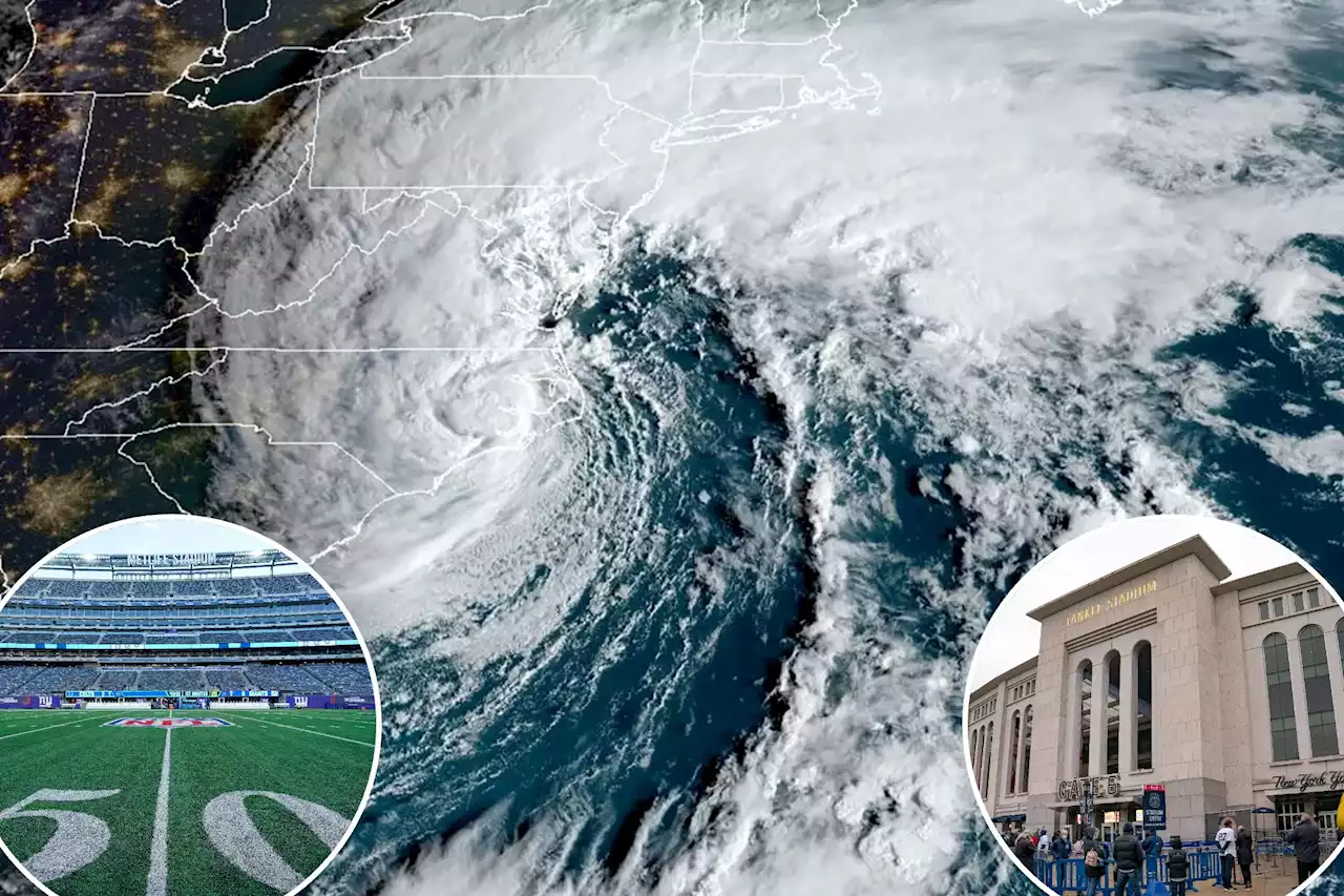 Tropical Storm Ophelia puts Yankees, Mets, Jets games in flux