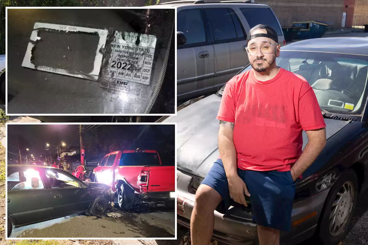 Unlicensed migrants, unregistered cars turn NYC shelter neighborhood into demolition derby