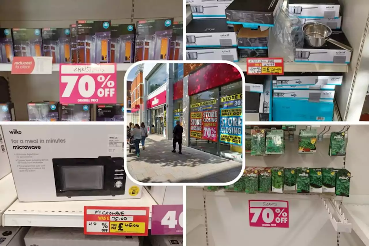 Last-minute deals on final Wilko items before store closes