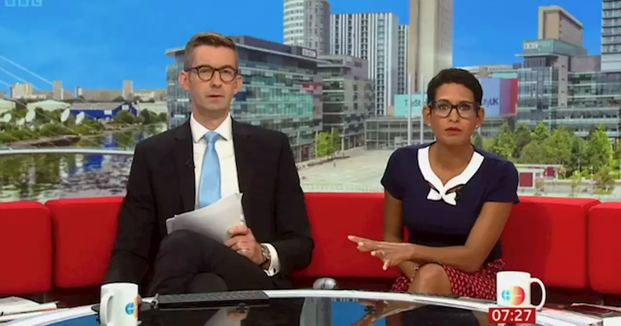 BBC Breakfast host apologises after clip featuring Huw Edwards is shown