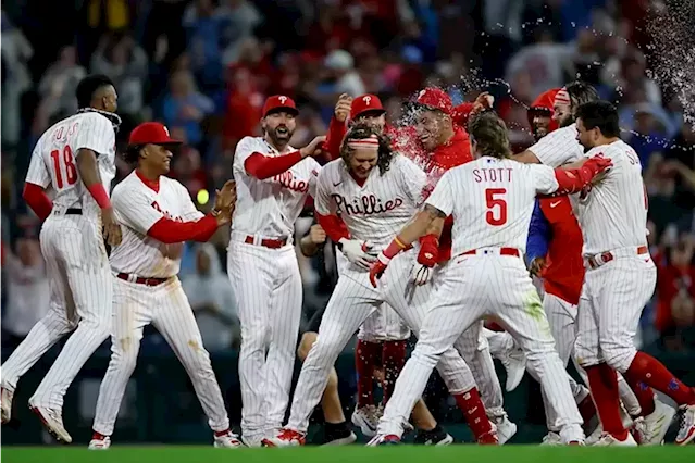 Castellanos homers, Sánchez Ks 10 as Phillies move to brink of playoff spot  with 5-2 win over Mets - The San Diego Union-Tribune