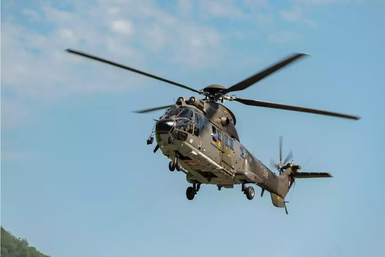 Super Puma der Armee bei Flugschau in Frankreich beschädigt