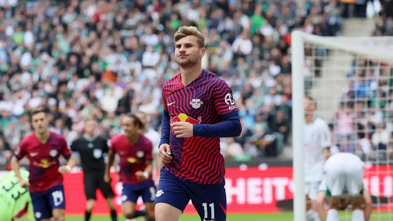 Timo Werner trifft wieder: RB Leipzig siegt bei Eberl-Rückkehr nach Gladbach