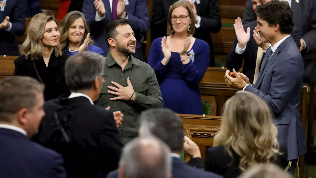 Zelenski agradece desde Canadá su apoyo por 'salvar miles de vidas'