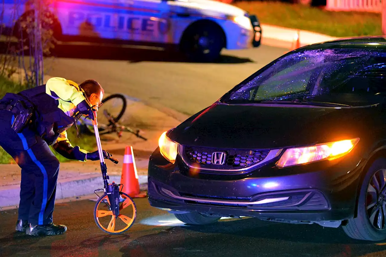 Cyclist seriously injured after being struck by car in St. John's Friday night