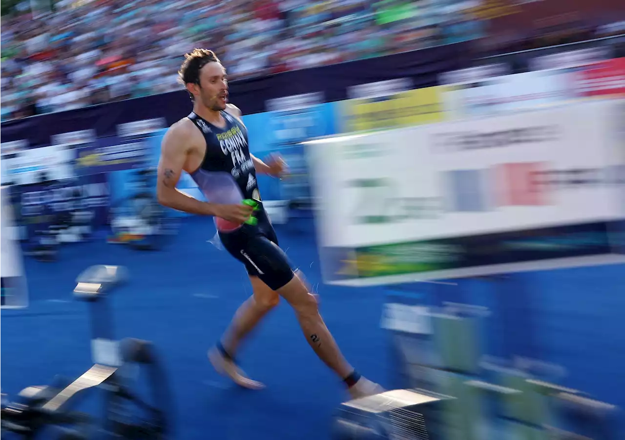 Triathlon-Coninx pulls off breathtaking win to become world champion