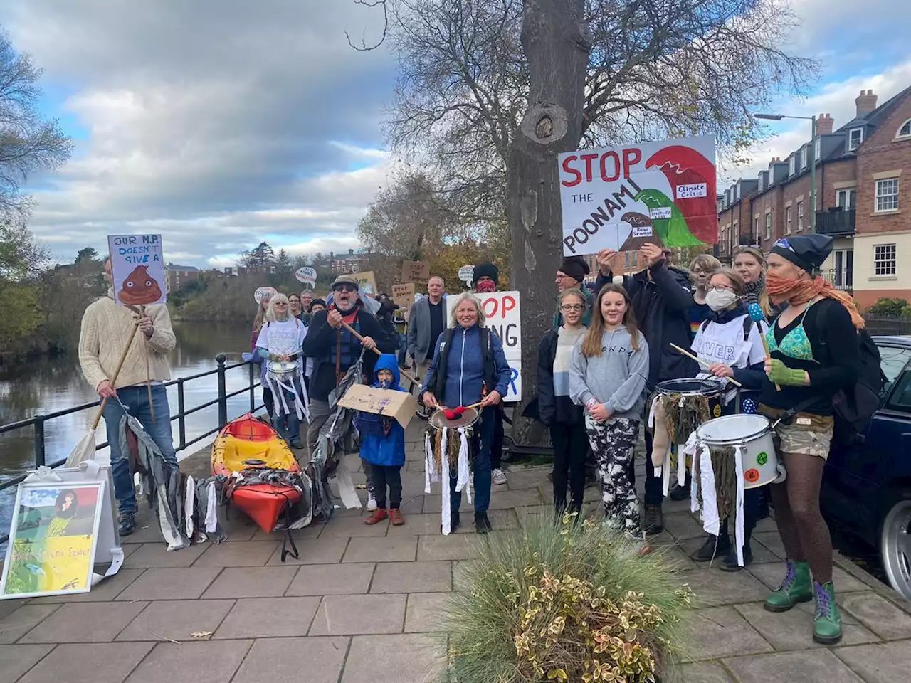 March and rally in Shrewsbury to put the spotlight on river pollution