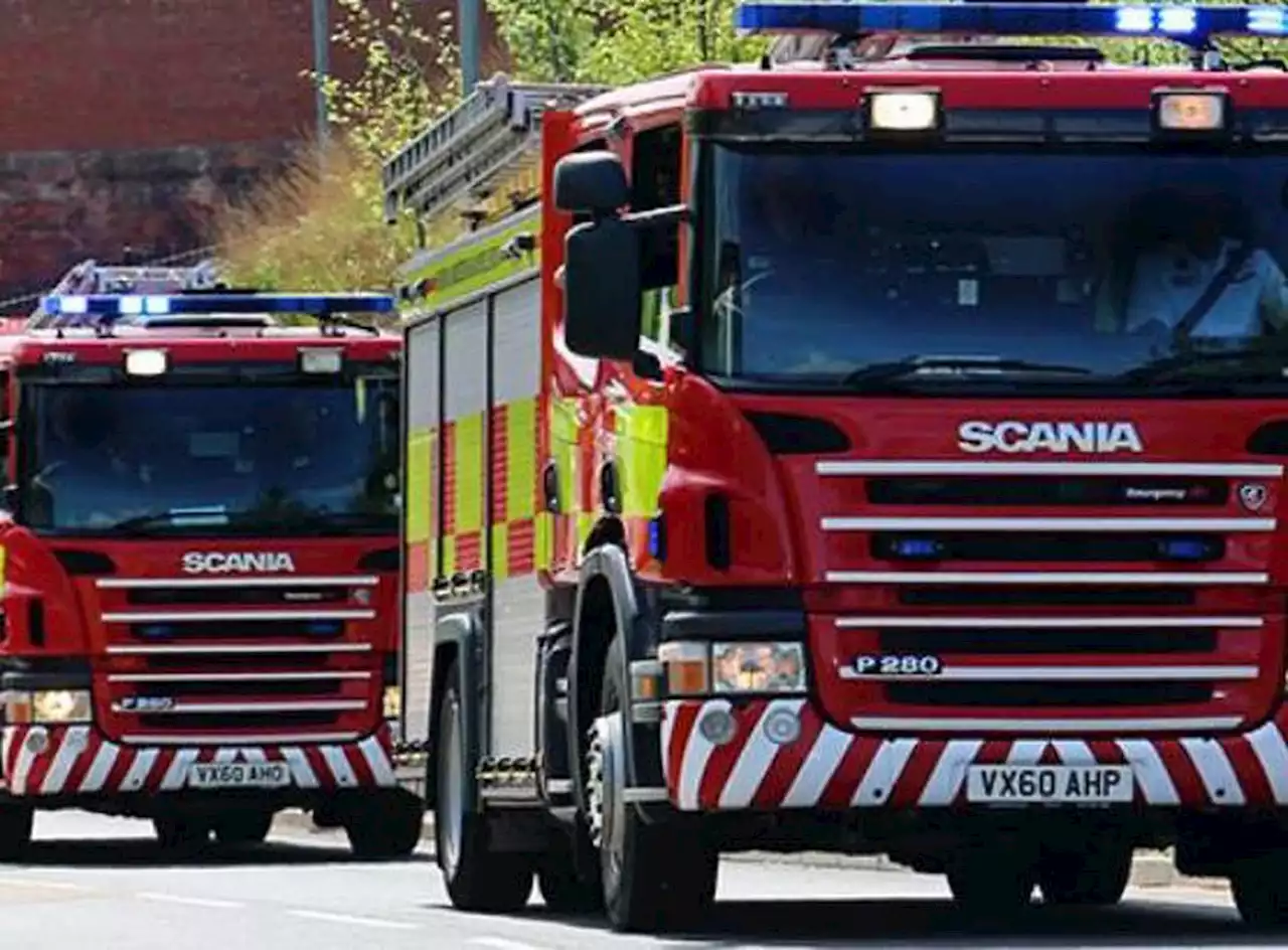 No need to be alarmed if you see a big fire service 'incident' on Sunday