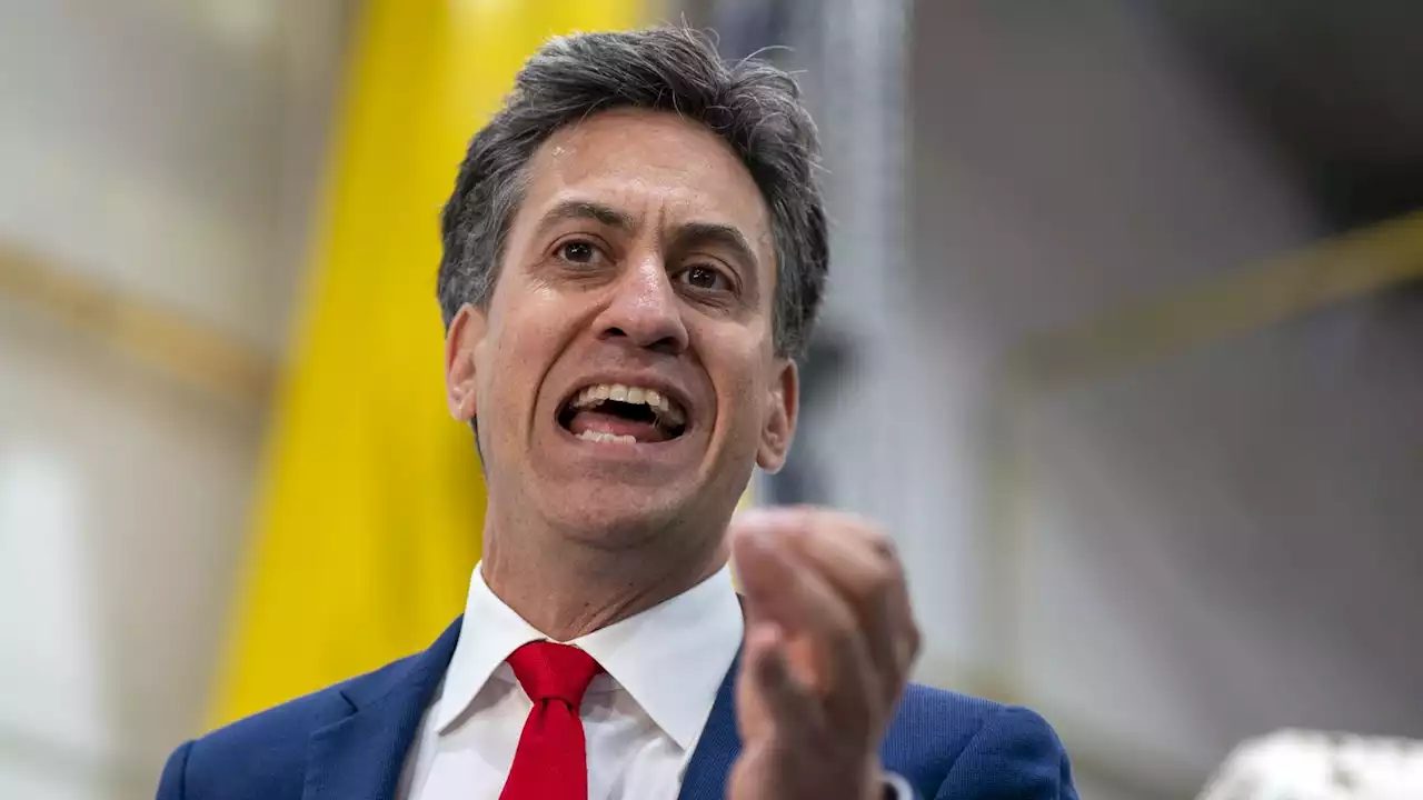 Rishi Sunak 'does not give a damn' about climate change, Ed Miliband claims