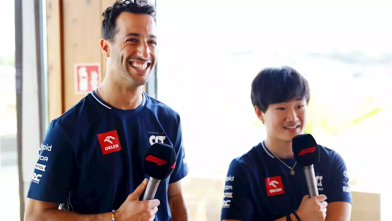 Daniel Ricciardo, Yuki Tsunoda staying at AlphaTauri for F1 2024 as Liam Lawson misses out on race seat