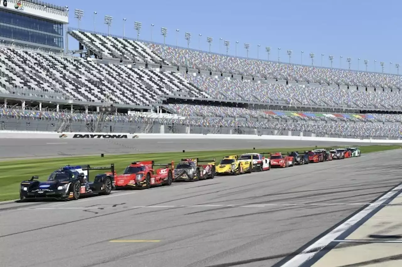 24h Daytona: Alle vier Cadillac machen klar die Pace