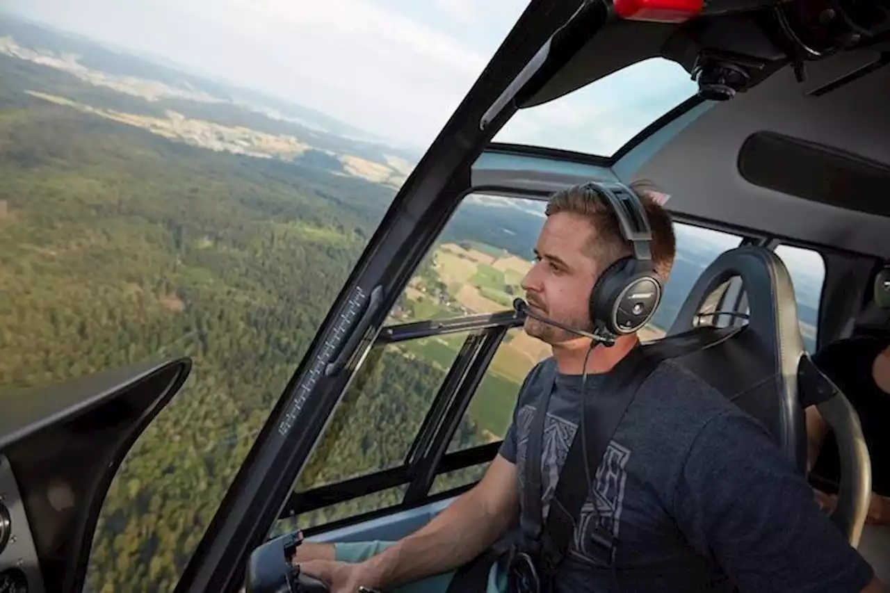 Warum Tom Lüthi im Helikopter selten in die Luft geht