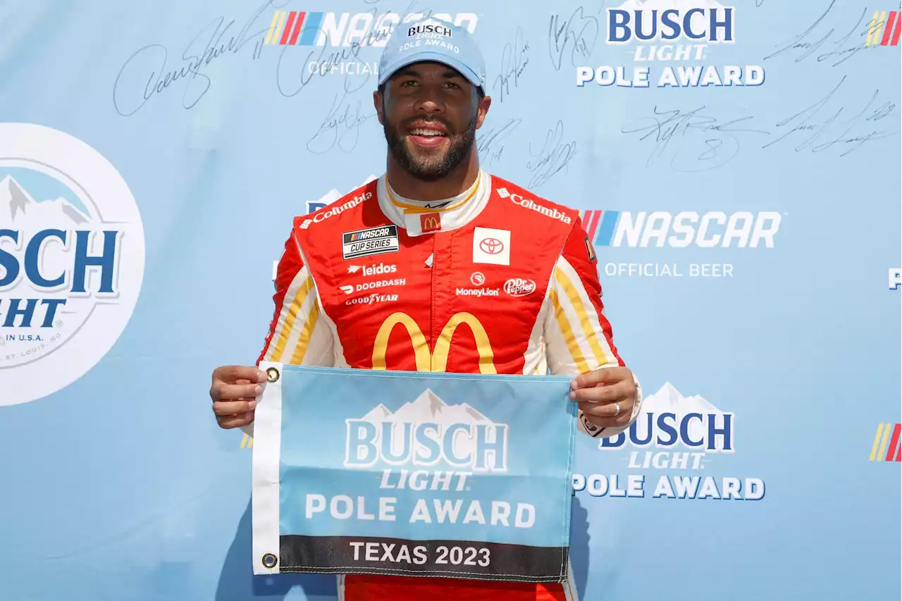 Wallace earns pole for NASCAR's Texas playoff race