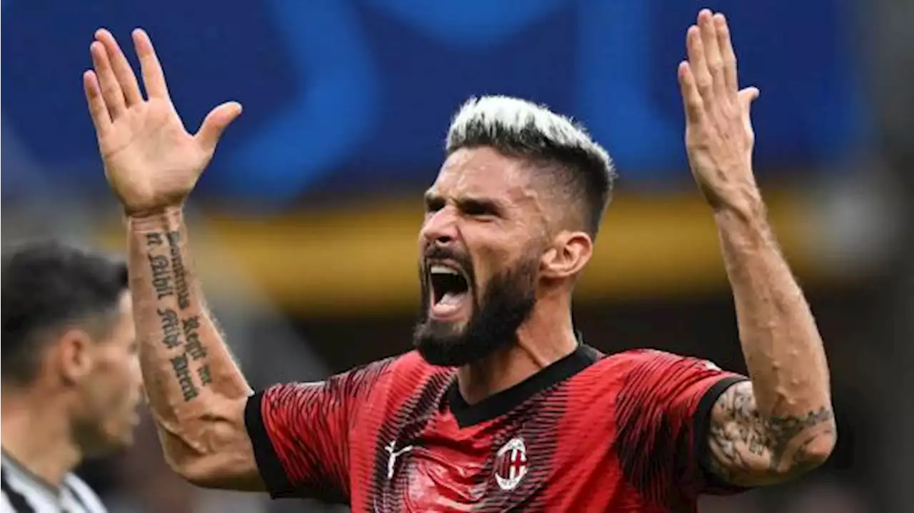 Milan, Pioli 'spreme' Giroud: francese sempre titolare, Okafor e Jovic non pervenuti