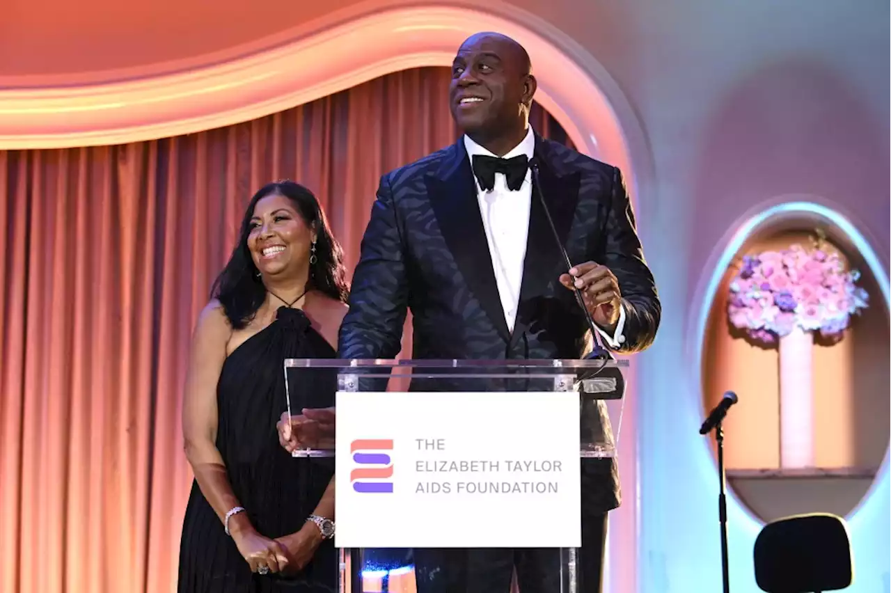 Magic and Cookie Johnson Vow to Carry On Elizabeth Taylor’s Legacy As HIV/AIDS Activists: ‘This Is Where Our Heart Is’