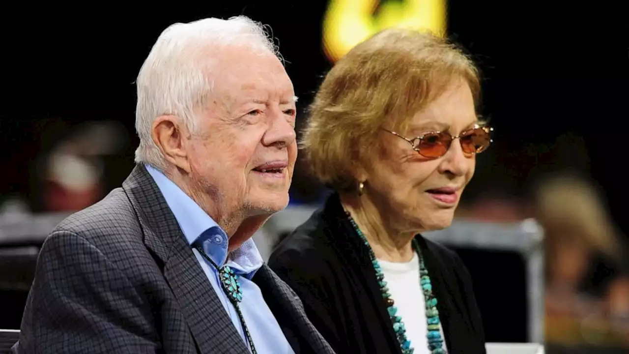 Jimmy and Rosalynn Carter visit Georgia festival ahead of former president's 99th birthday