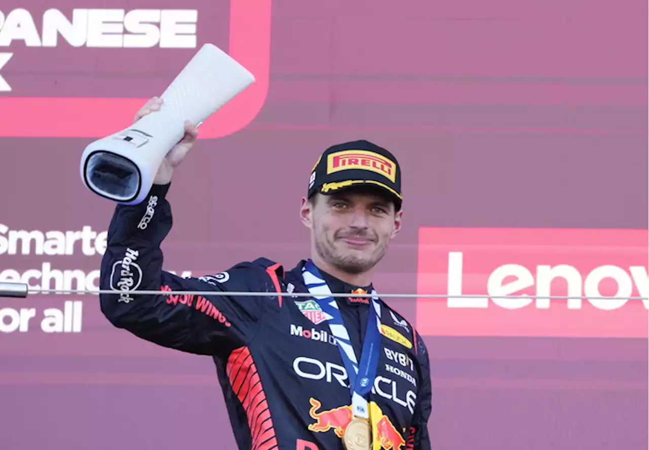 F1:Verstappen imperatore del Giappone, Red Bull campione - Sport