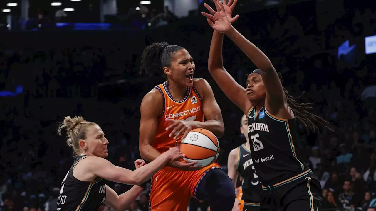 Bonner and Allen lead Connecticut to a 78-63 win over New York in Game 1 of WNBA semifinal series