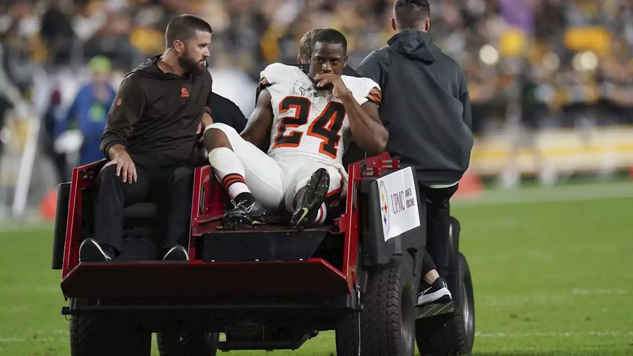 Browns running back Nick Chubb is believed to have only 1 torn ligament, AP source says