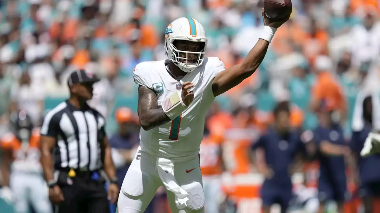 Dolphins rout Broncos 70-20, scoring the most points by an NFL team in a game since 1966