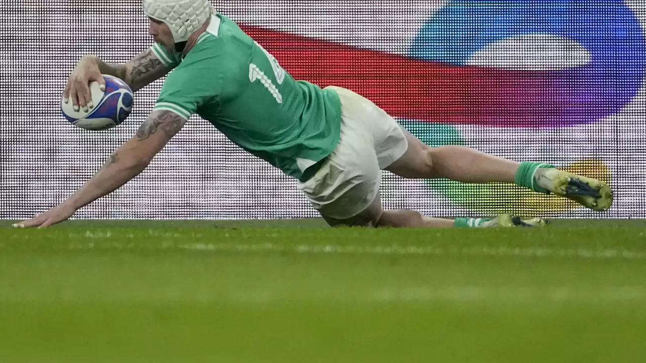 Ireland beats South Africa 13-8 in titanic Rugby World Cup clash