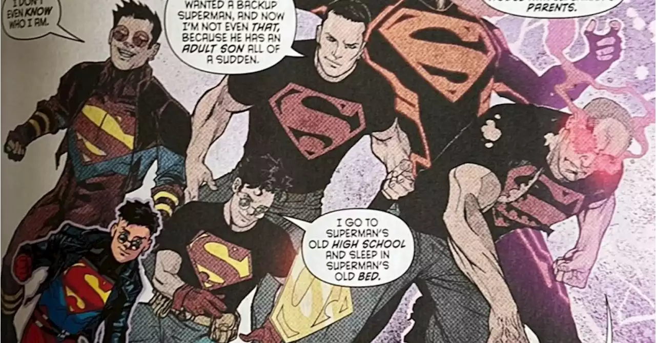 The Adventures of Heterosexual Superboy Continue in DC's Speed Force