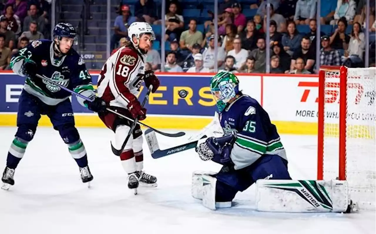 Canucks sign defenceman Sawyer Mynio to three-year, entry-level contract