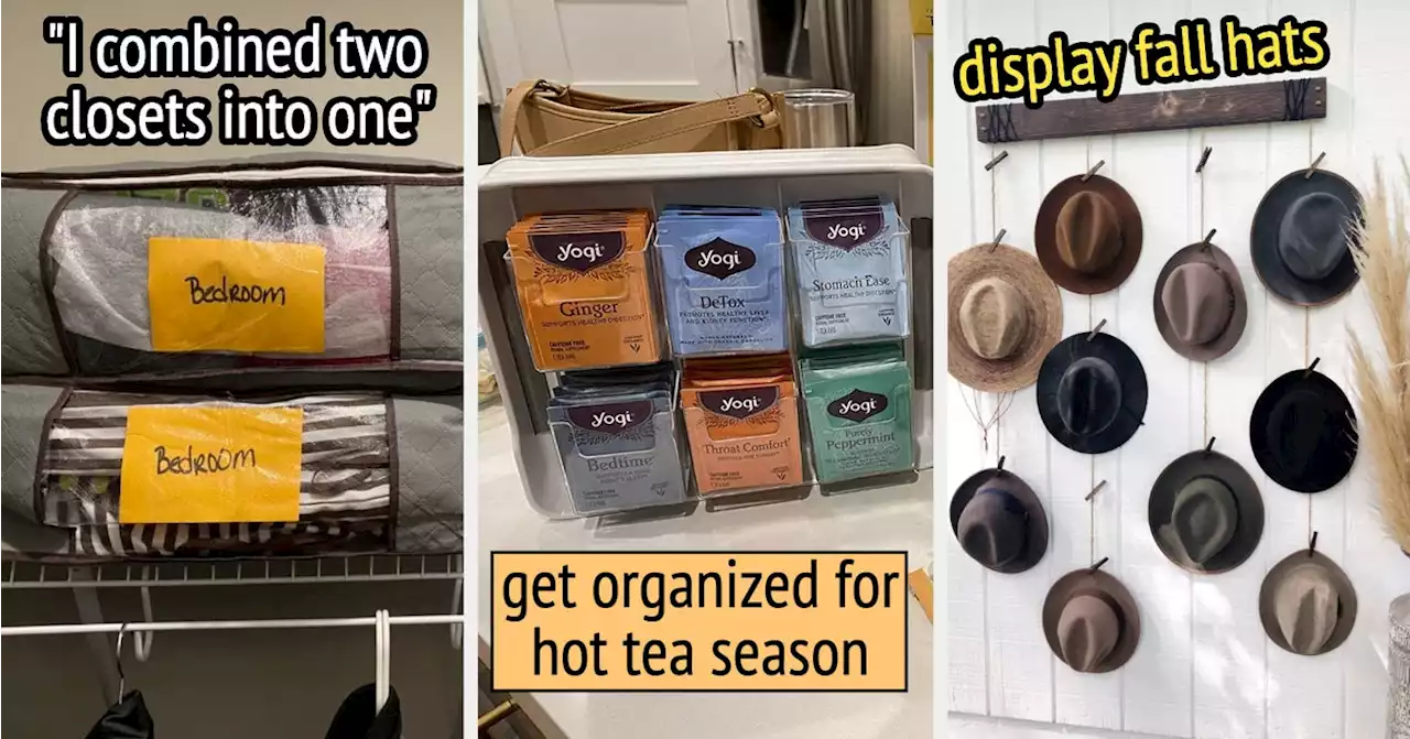 30 Products For Anyone Who Gets The Urge To Reorganize When Fall Rolls Around