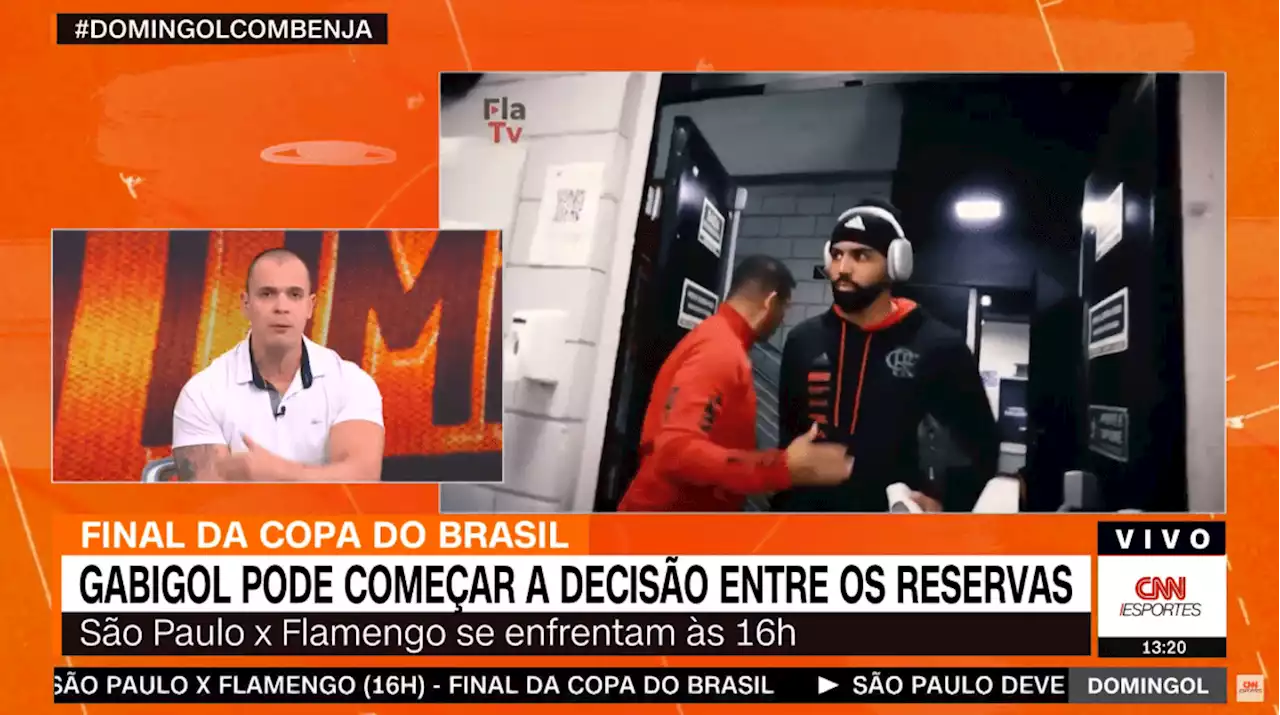 Mano, no Domingol: “Gabigol não está comprometido com o Flamengo”