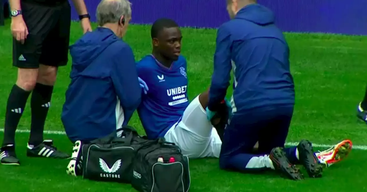 Rangers up to five injury blows as Rabbi Matondo limps off against Motherwell